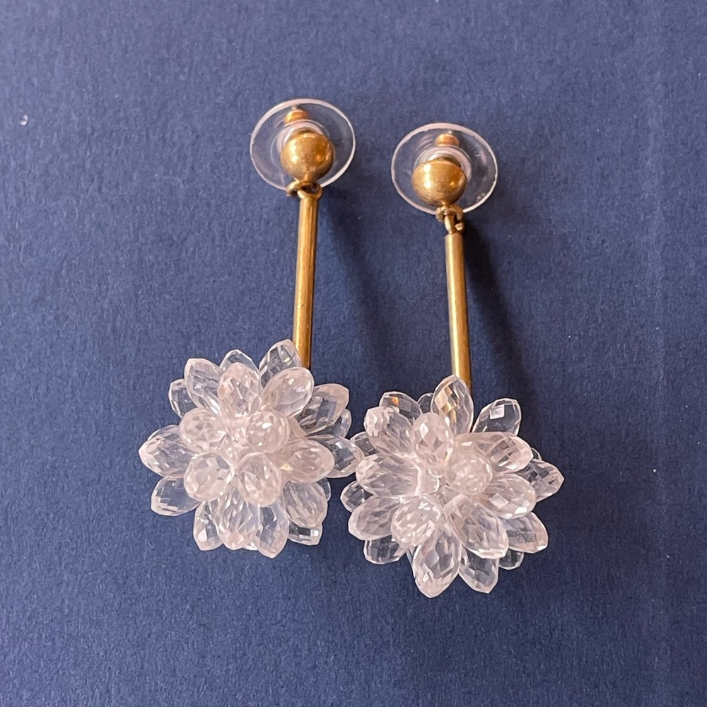 Crystal drop earrings